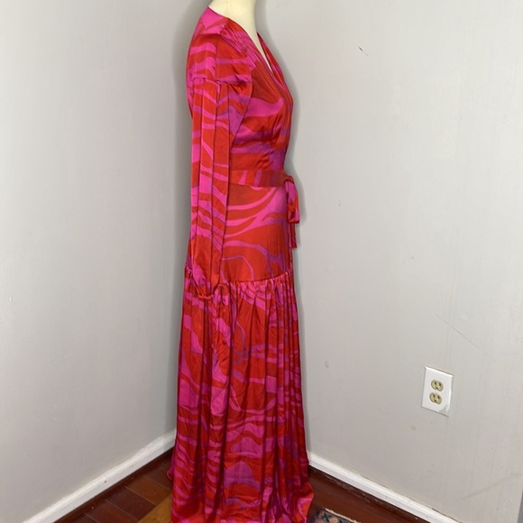 Anthropologie x Hutch Ciara‎ Zebra-Striped Maxi Dress $297 Small - Picture 7 of 12